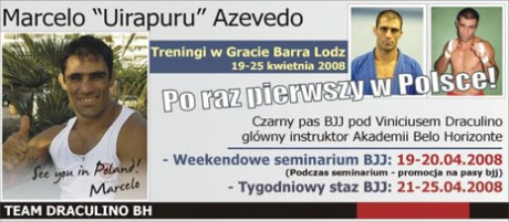 Marcelo “Uirapuru” Azevedo w Łodzi
